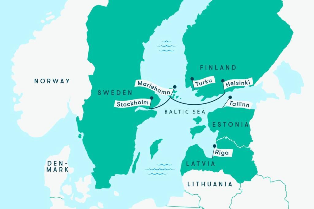  Tallink Silja Line Ferry - To Stockholm Helsingfors